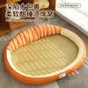 Cama de Gato de Verão Cama de Cachorro Tapete Refrescante para Pet Tapete para Cães Teddy Pequenos Todas as Estações Tapete de Cama Fabricante Atacado