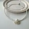 Pendientes Originales Nube para Mujer, Pendientes Dulces de Pétalo de Perla Estilo Francés, Clips para Orejas Personalizados, Diseño de Nicho con un Toque de Lujo