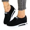 Zapatos de Plataforma de Otoño de Estilo Coreano Nuevo 2025 de Moda para Mujer con Altura Aumentada, Zapatos Casuales Transpirables al por Mayor