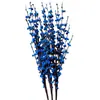 Flor de simulação pe rolo jasmim de inverno flor de simulação flor de ameixa decoração de casa buquê flor artificial casamento inauguração alegria
