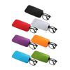 Nueva y sencilla bolsa portátil para guardar gafas, funda protectora para gafas de sol, bolsa de fieltro para gafas de sol, bolsa organizadora de viaje para gafas de sol, caja
