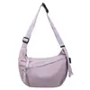 Bolso Bandolera Simple de Gran Capacidad Bolso Cruzado de Moda Japonesa para Chicas Bolso Cruzado Casual para el Trabajo Estudiante Bolso de Mano