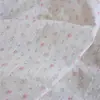 Tela Jacquard Rayada de Algodón Puro con Pequeños Patrones Florales de Japón y Corea, Adecuada para Ropa Infantil, Cortinas, Vestidos y Proyectos DIY