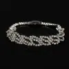 Pulsera Abierta Nueva de Moda con Incrustaciones de Diamante, Joyería de Moda, Sencilla y Fresca B120