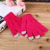 Luvas de toque para outono e inverno luvas de toque para tela de celular luvas de toque de lã quentes luvas para jogar no celular
