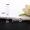 Atacado Cobertura de Vidro Ampulheta Garrafa DIY Feito à Mão Colar Pingente Acessórios de Joalheria Garrafa de Areia Movediça Tubo de Vidro Cobertura de Vidro