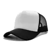 Gorra de Malla Esponjosa Logo Impreso Personalizado Multicolor Exportación Protección Solar Gorra de Béisbol Gorra Publicitaria Sombrero de Voluntario