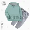 Comercio Exterior Ropa Infantil Primavera y Otoño Conjunto Infantil de Dos Piezas Material Sudadera Sudadera con Capucha Ropa Infantil para Bebés Ropa de Salida [Al por Mayor]