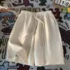Pantalones Cortos de Hombre 2025 Verano Nuevo Estilo Deportivos Casuales Holgados Talla Grande Unisex Pantalones Cortos de Gofre