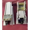 Tela de Hotel 360 Graus Rotativa Resistente Universal Dobrável Porta de Correr Trilho Suspenso com Rodízios Acessórios para Porta de Correr