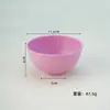 Vajilla de Paja de Trigo Arroz Bol Pequeño Dormitorio Estudiantil Bol para Fideos Instantáneos Hogar Plato Anticaída Bol para Sopa Bol de Plástico para Desayuno