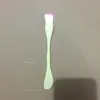 Venta Directa de Fábrica Cepillo y Cuchara para Mascarilla Facial de Doble Propósito, Raspador de Mascarilla, Pincel de Maquillaje, Pincel para Rubor, Palillo Mezclador de Mascarilla, Pincel Pequeño para Base