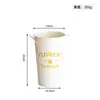 Fabricante de Cubos de Metal para Flores, Cubos Creativos para Arreglos Florales para Floristerías, Cubos Decorativos para Flores Secas y Artificiales en la Sala de Estar, Cubos para Flores de Uso Doméstico