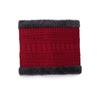 Chapéu de malha de inverno masculino com forro de lã cachecol quente integrado chapéu de lã espessa chapéu feminino pai-filho chapéu transfronteiriço exclusivo