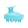 Escova de Shampoo de Silicone Macio Escova de Shampoo para Massagem Caseira Pente para Limpeza do Couro Cabeludo Pente para Cabelo Escova de Massagem Meridian Venda por Atacado