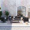 Sofá de Exterior Estilo Nórdico Cadeira de Vime Sofá Varanda de Vila Lazer Pátio Exterior Jardim Terraço Hospedagem Mobiliário de Vime