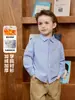 Camisa Gruesa de Manga Larga con Forro Polar Estilo Europeo para Niños, Nueva Ropa Infantil Invierno 2026, Top de Invierno para Niños Pequeños