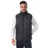 Roupas Inteligentes Aquecidas Populares Transfronteiriças Inverno Novo Exterior Gola Alta Temperatura Constante Colete Térmico Masculino e Feminino Colete de Aquecimento Elétrico
