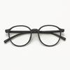 8021 retro ultraligero TR90 montura de gafas ovaladas para miopía té frío cara pequeña con montura de gafas artísticas para estudiante de matemáticas avanzado