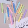 Verano Nuevo Polvo Fino Semitransparente con Purpurina 6 cm Parche Largo Plano Trapezoidal Material para Pasador de Pelo DIY Diseño Hecho a Mano Venta al por Mayor