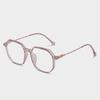 Lentes para teléfono móvil TR90 Polígono estilo coreano con luz anti-azul para niños y niñas Montura de gafas Popular en Internet Street Beat Montura de gafas