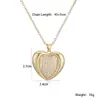 Aogu Moda Transfronteriza Lujo Accesible Chapado en Oro de 18K Colgante de Corazón con Circonita Collar para Mujer Nicho Gama Alta Retro Cadena para Clavícula