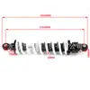 Amortecedor de Choque Traseiro a Ar para Motocicleta Off-Road 250-350mm Mola Amortecedora de Amortecimento Crf Bbr Xr Ssg