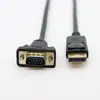Cable de conversión DP a VGA Cable de conversión Displayport a VGA Cable VGA hdc 1.8 metros 3 metros 1080P
