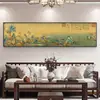 Pintura Qianli Jiangshan estilo chino nuevo pintura decorativa para sala de estar mural de pared de fondo para sofá grande sala de té concepto artístico pintura colgante Zen