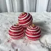 Decorações de Natal mais vendidas transfronteiriças conjunto de bolas de Natal 5/6/8cm bolas plásticas coloridas galvanizadas enfeites para árvore de Natal