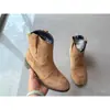Nuevo estilo de comercio exterior, botines cómodos de tacón bajo para mujer, tallas 40-43, disponibles ahora para la temporada otoño/invierno 2026