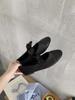 Sapatos Mary Jane Versáteis Retrô com Laço para Mulheres 2025 Verão Novos Sapatos Baixos Sapatilhas Salto Baixo Confortáveis
