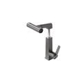 Grifo extraíble para lavabo bajo encimera, grifo monomando de cobre para lavabo, grifo mezclador moderno minimalista