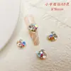Acessórios para Unhas Atacado Liga de Metal Strass Empilhado Produtos Acabados Strass Grande e Pequeno Adesivos de Unha Novo Estilo Japonês Decoração Tridimensional