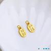 Sorte Nafu estilo Chinês dourado festivo liga diy jóias frisado acessórios material Yiwu acessórios atacado