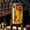 Garrafa de Vinho Especial para Infusão de Vinho, Garrafa de Vinho Selada de Alta Qualidade com Torneira, Garrafão de Vinho de Ginseng 5kg, Garrafão de Vinho, Recipiente de Barril de Vinho