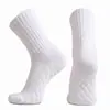 Calcetines Deportivos para Exteriores Transfronterizos, Suela Gruesa de Felpa, Antideslizantes, Amortiguadores para Correr, Absorbentes de Sudor, Transpirables, de Tubo Largo para Exteriores, Venta al por Mayor