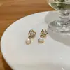 Pendientes de Nuevo Estilo para Mujer, Aguja de Plata S925, Diseño de Nicho, Sensación de Alta Gama, Clips para Orejas, Joyería de Moda Tendencia, Venta al por Mayor de Fábrica