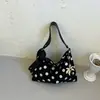 Bolsa de Bolinhas Super Popular Estilo Coreano para Mulheres 2026 Nova Bolsa Versátil de Ombro/Sob o Braço Mochila de Grande Capacidade Bolsa Simples para o Dia a Dia