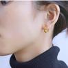 Aretes de Dragón Chino Guofeng para Hombres y Mujeres Personalidad Moda Estilo Frío Artístico Hueco Anillo de Oreja Ssangyong Hebilla de Oreja de Nicho ins