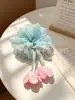Elásticos de Cabelo Frescos e Doces de Alta Elasticidade com Laços de Tulipa, Scrunchies Estilo Coreano, Fornecimento Atacado, Direto do Fabricante