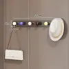 Gancho Magnético Rack de Armazenamento de Chaves para Porta de Entrada Entrada Porta de Segurança Gancho Forte em Fila Rack de Armazenamento Criativo