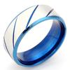 Europa y Estados Unidos anillo de acero inoxidable y acero de titanio transfronterizo Moda para hombres y mujeres sarga no se decolora joyería fuente femenina suministro directo de fabricantes
