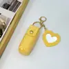 Llavero de Bolsita para Labial Transfronteriza, Fácil de Llevar, Bolsita para Labial con Lentejuelas y Brillo con Espejo, Colgante de Bolsa, Bolsita para Labial