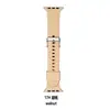 Para Apple Iwatch Serie Completa 5678 Reloj Apple Impermeable Deportivo Color Sólido Silicona Samsung Hebilla Cuadrada Correa Apple