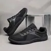 Tênis de treino masculinos alemães de ajuste largo para outono e inverno, sapatos barefoot brancos extra largos, tênis casuais esportivos masculinos de biqueira larga sem apertar