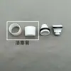 Coleção Completa de Acessórios para Bomba de Diafragma Pneumática, Deslizador Plástico do Pistão, Silenciador, O-Ring, Peças de Consumo, Anel de Vedação para Bomba de Água