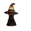Producto nuevo transfronterizo Sombrero de Bruja de Halloween Lámpara de Gato