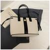 Bolso Grande de Gran Capacidad para Mujer 2025 Nueva Moda Bolso Tote Texturizado Casual Versátil para Viajar al Trabajo Bajo el Brazo Bolso de Hombro