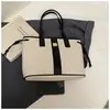 Bolsa Tote Color-Blocking Fashion para Mulheres 2026 Novo Modelo de Alta Qualidade Grande Capacidade Bolsa de Ombro Casual Versátil Tendência